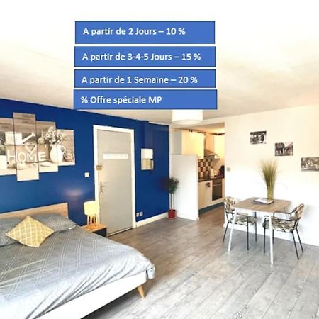 Appartement Entier Moissac Centre 30 M2 Calme Avec Cour Interieure Pour Velos A 50M Du Marche De Moissac Eksteriør billede